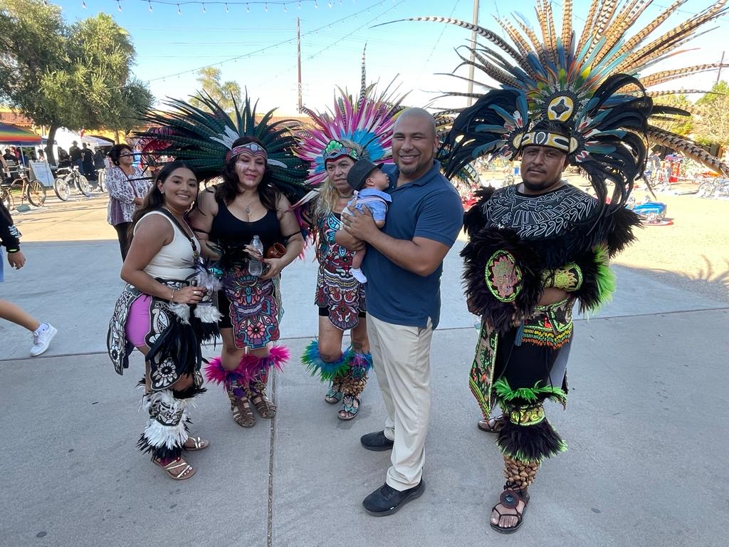 Voz participating in a cultural event